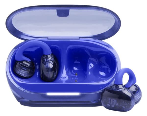 Trådløse høretelefoner JBL Soundgear Clips Ghost Edition Blå