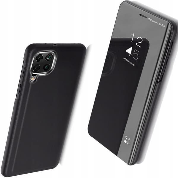 Clear View-cover til Samsung Galaxy M53 5G, sort