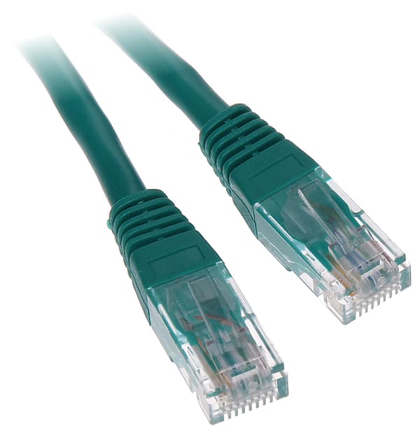 Patchkabel RJ45/6/1,5-grøn 1,5 m