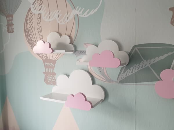 Cloud Shelves Sæt med 3 MOLI- Premium