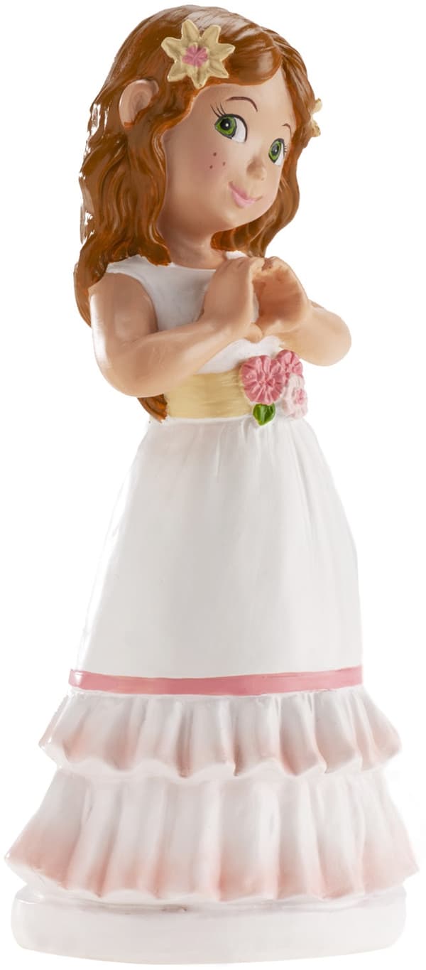 Kondolencekagefigur - Pige med et hjerte