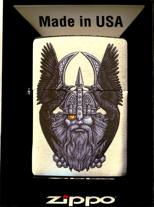 Zippo Odin-kevennin Korpin kuvalolla