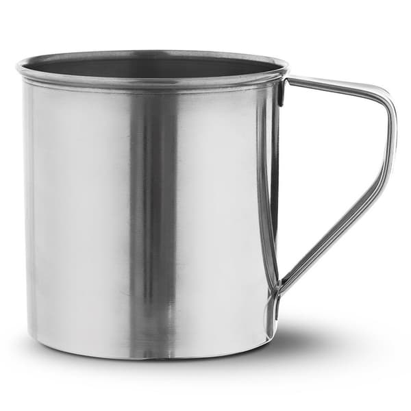 Matkamukit teräksinen 450 ml