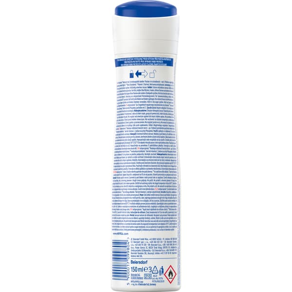 099804 NIVEA Derma Control Natural Tone Antiperspirant Spray 150ml