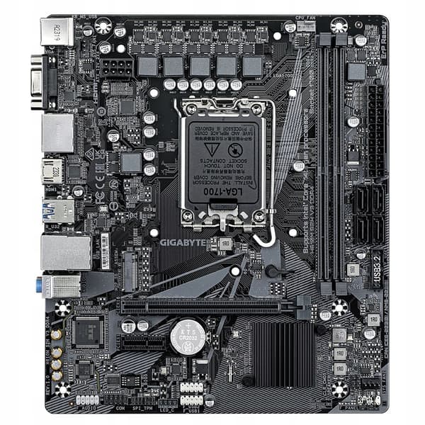 Gigabyte H610M S2H V3 DDR4 Micro ATX moderkort, LGA 1700