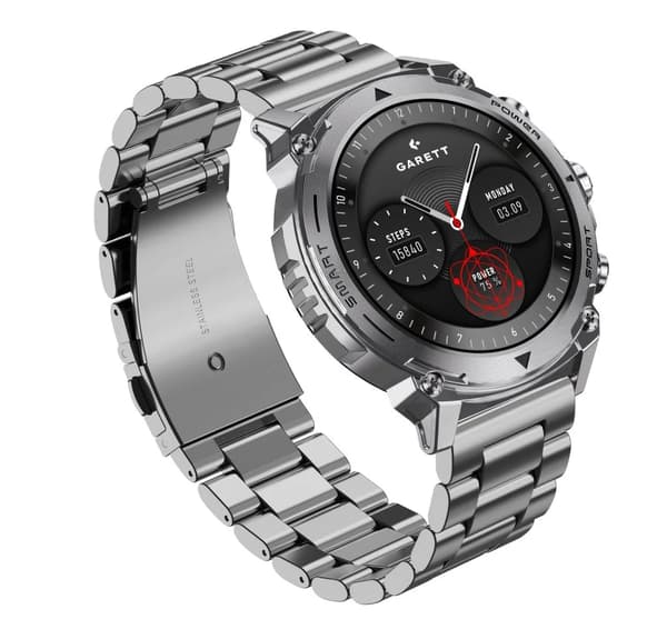 Smartwatch GARETT Atom Stål Sølv