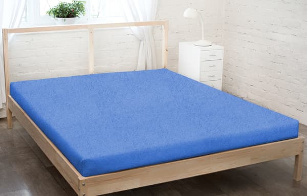 Frotee aluslakana 90x200 sininen PAKSU