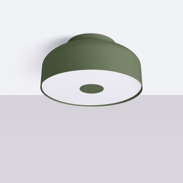 Loftlampe OMIQ 4 E27 Olivengrøn Sollux SL.1680