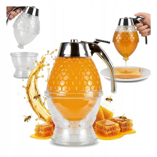 Honungssirapsdispenser honungsbehållare