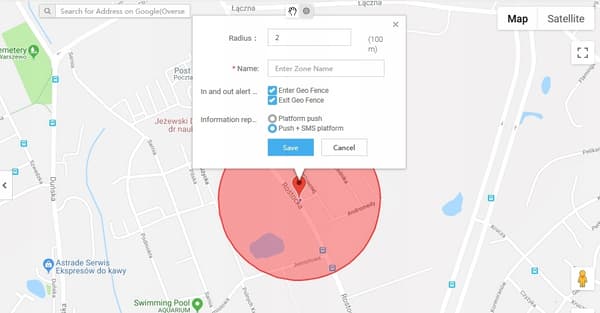Personlig og kæledyrssporer GPS 4G + GRATIS SERVER