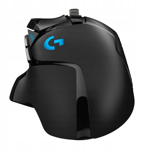 Logitech G502 HERO Gamingmus, 25600 DPI, Sort