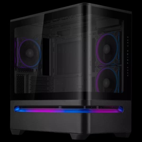 ASUS PRIME AP202 TG ARGB MUSTA Kotelo
