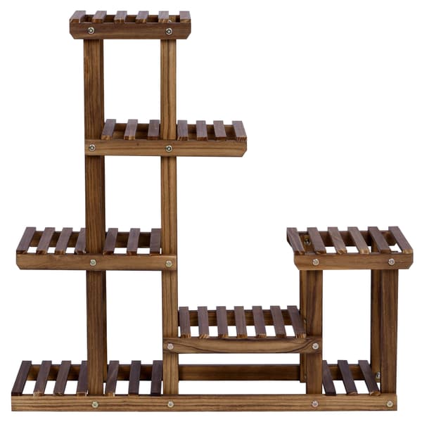 Manino puinen kukkateline, 5 tasoa