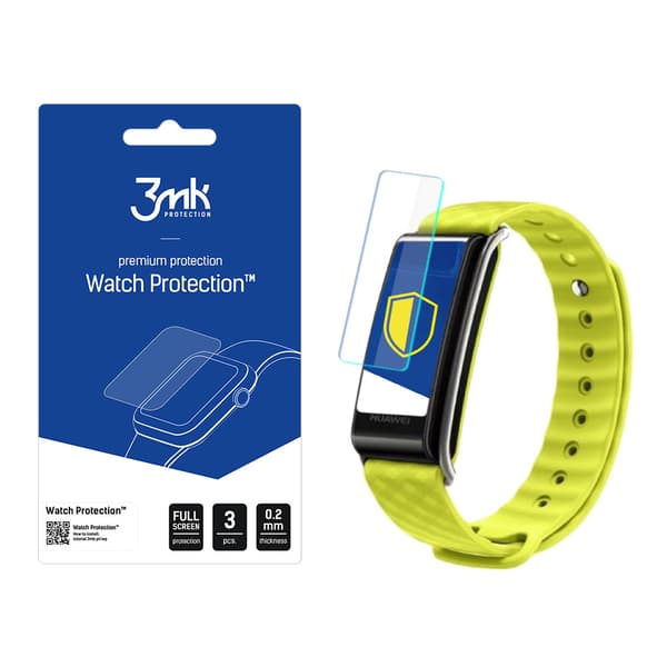 Huawei Color Band A2 - 3mk kellonsuoja ARC