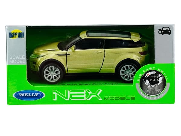 WELLY RANGE ROVER EVOQUE GRØN 1:34 43649