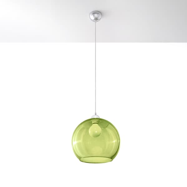 DREMO 1 HÆNGELAMPE E27 GRØN LUMILO 02.189.54