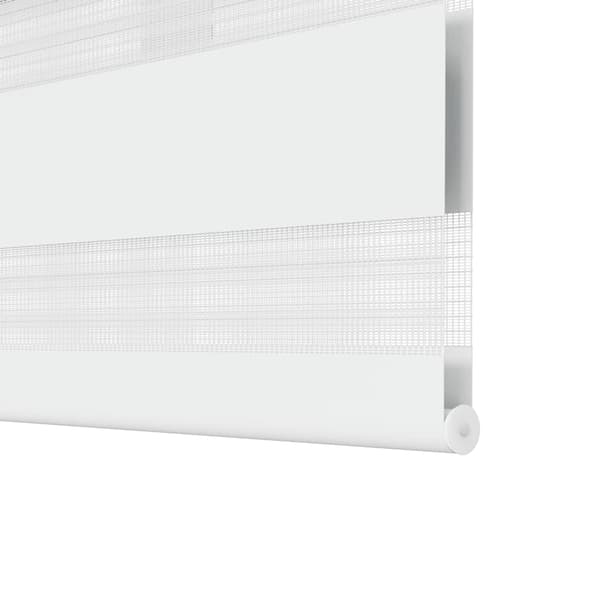 Randig rullgardin (100 x 175 cm), vit