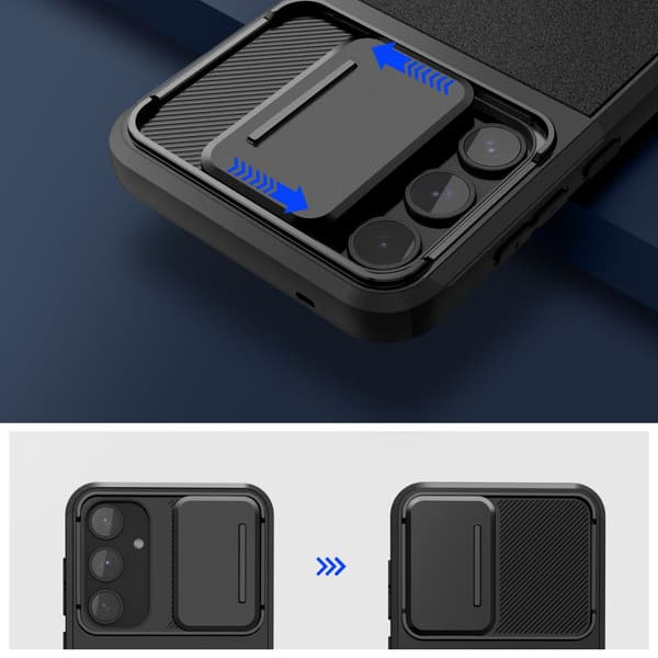 TECH-PROTECT VELAR CAM+ GALAXY A55 5G SVART