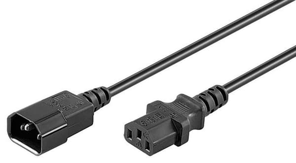 MicroConnect-jatkokaapeli C14-C13 10m