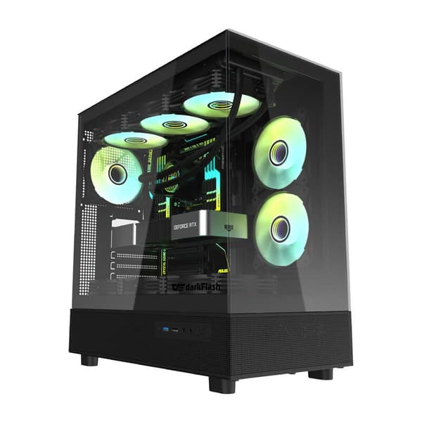 Darkflash DPX90 datorchassi (svart)