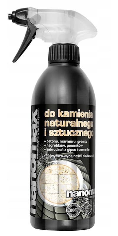 NANOMAX luonnon- ja tekokiven puhdistusneste 500 ml