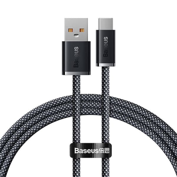 Baseus Dynamic Series USB til USB-C kabel, 100W, 1m (grå)