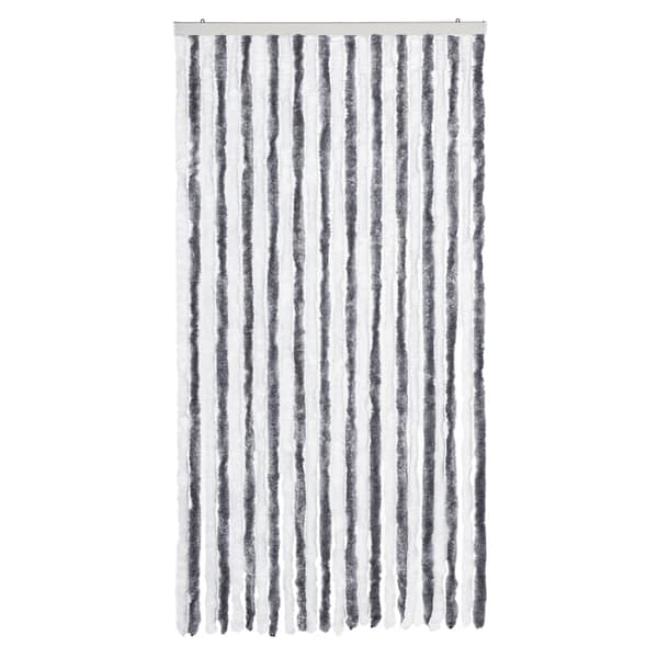 vidaXL insektnet grå og hvid 100x230 cm chenille
