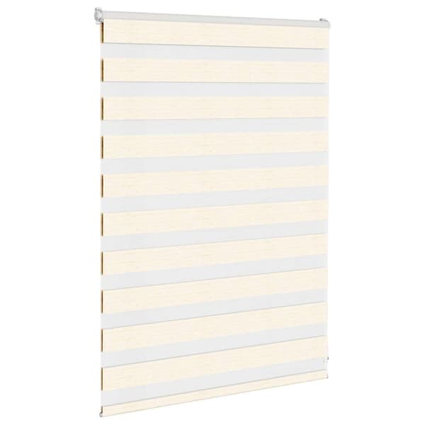 vidaXL Zebrarullgardin, 105x100 cm, Tygbredd 100,9 cm, Polyester