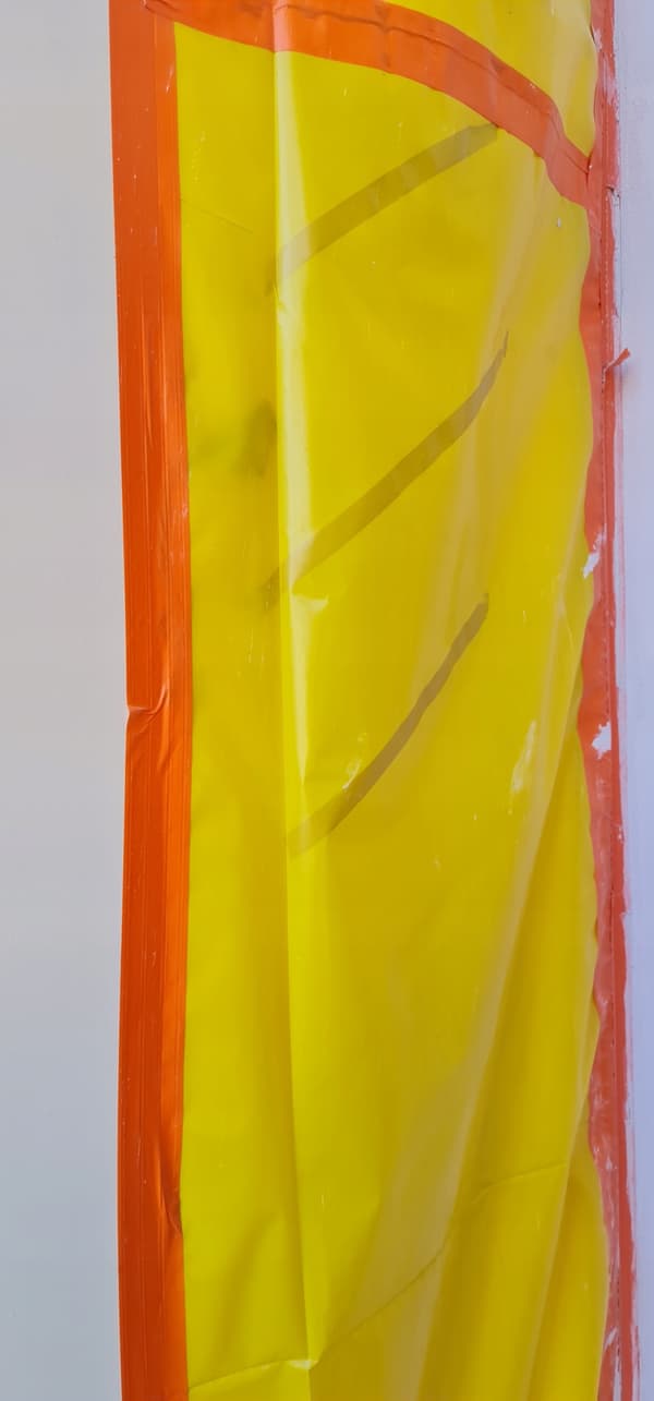 STÆRK BILLIG Orange pudstape 30mm x 50m UV-resistent