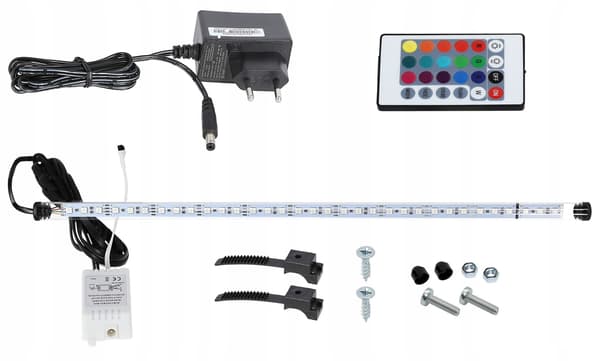 RGB LED akvarielysrör AQUALED fjärrkontroll 20cm I