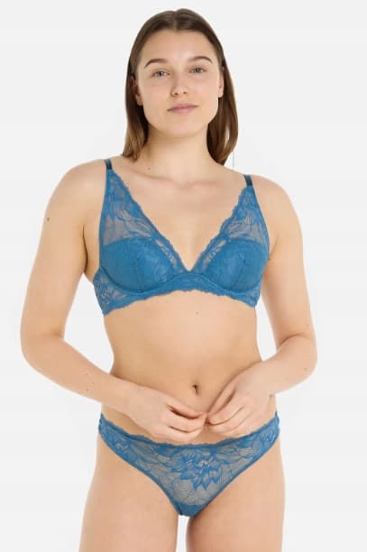 CALVIN KLEIN SEMI-PADDED BH BLÅ 70D 1A5F3_A* TIA