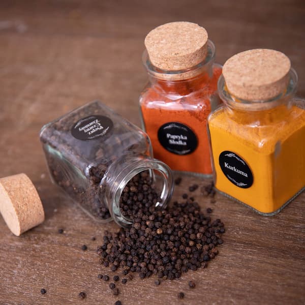 20x Maustepurkki 150ml + 252 Tarraa