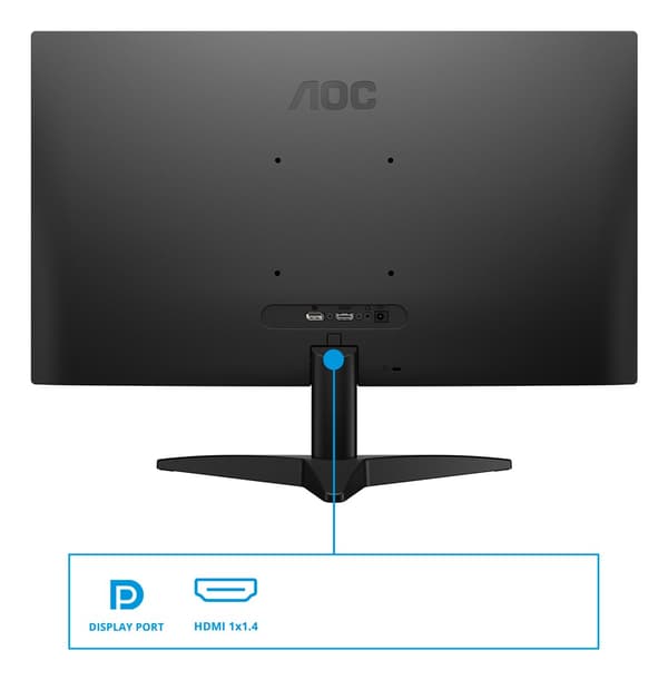 AOC LED-skærm 23,8" 24B36X, Full HD, 144Hz, sort
