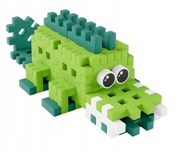 Marioinex Mini Waffle POCKET PETS - KROKODIL-set