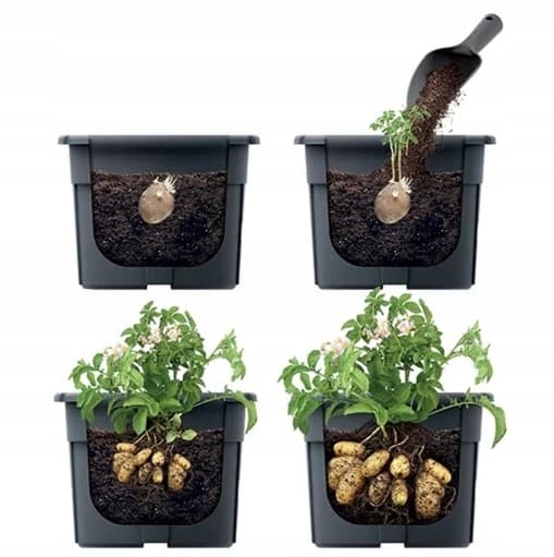 Kruka för odling och plantering Ekopotatis och grönsaker 28 l