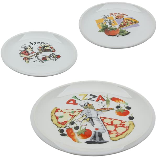 PIZZATALLRIK I PORSLIN 20,5 CM