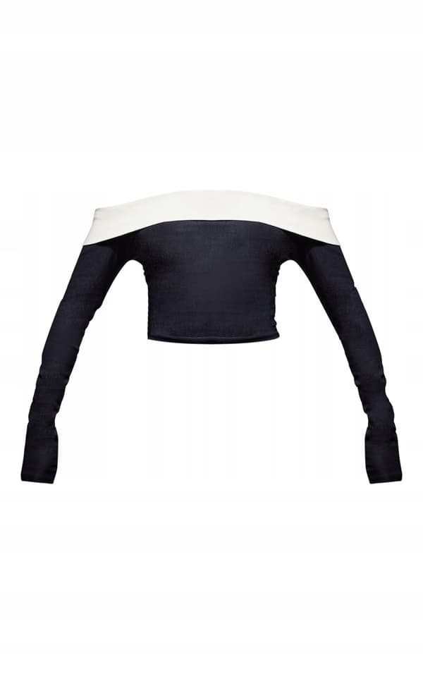 PRETTYLITTLETHING TOP SPANSK SORT 40 EKU