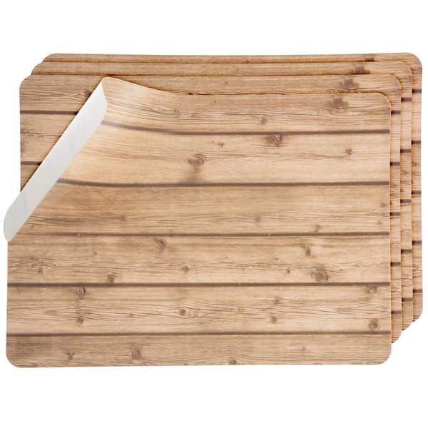 Bordstabletter rektangulär 43x30 cm 4-pack