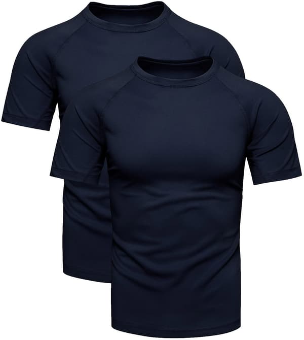 Recea herr-T-shirt i bomull med tryck vit XXL