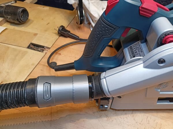 Adapter Bosch GKT 55 GCE - KARCHER WD dammsugare