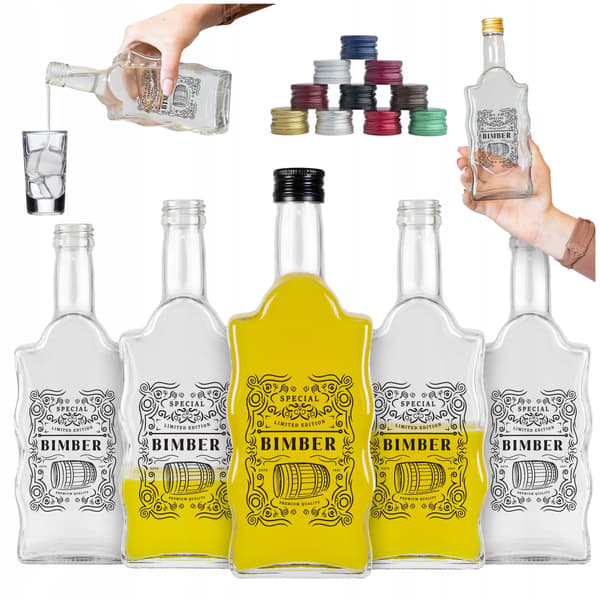 20X FALA-FLASKA 500ML MED MÅNLJUSTRYCK