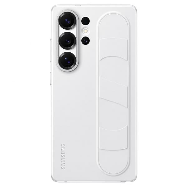 Samsung Standing Grip Cover til Galaxy S25 Ultra Hvid