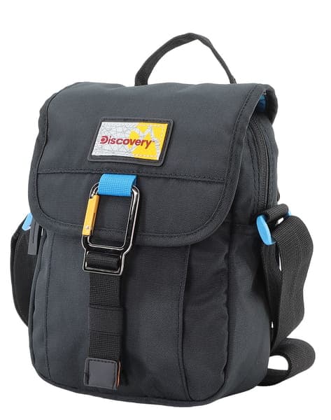 Discovery ICON 711 Sort skuldertaske med flap