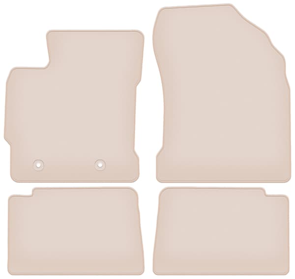 Premium beige måtter til Toyota Auris II hatchback, kombi 2012-2018