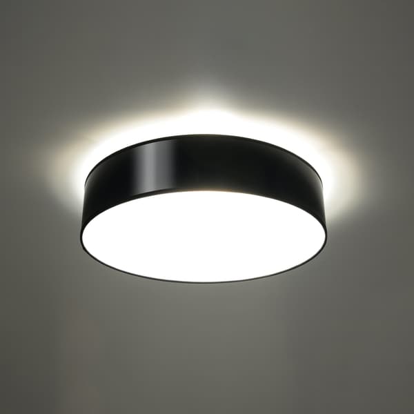 SOLARA 3 E27 TAKLAMPA SVART LUMILO 01.129.24