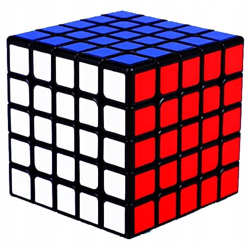 MoYu MAGNETISK Svart 5x5x5