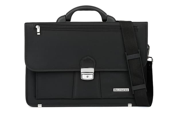 Beltimore luksus herremappe, stor laptoptaske, I39