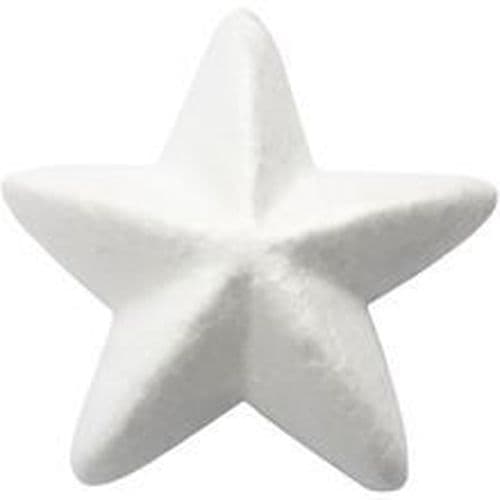 Frigolitstjärna höjd 15cm 1 st.