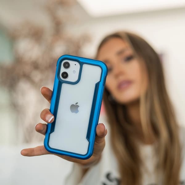 Raptic X-Doria Shield Case iPhone 14 Plus -suojakuori, musta