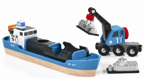 BRIO Lasthamn med Kran 33534